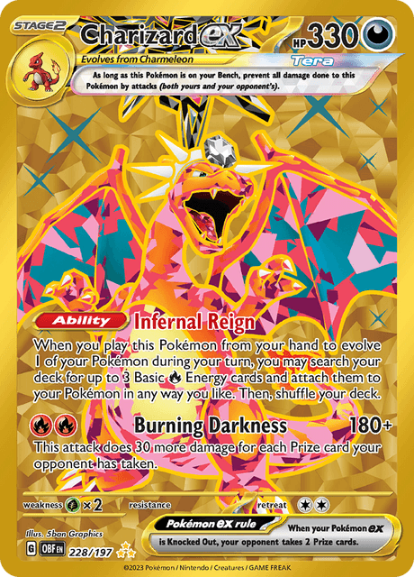 リザードンex / Charizard ex (OBF #228)