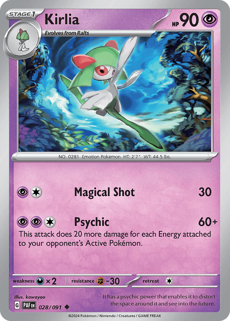 キルリア / Kirlia (PAF #28)