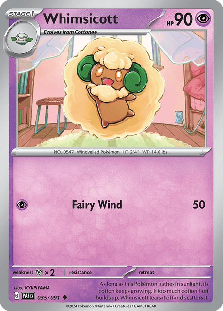 エルフーン / Whimsicott (PAF #35)