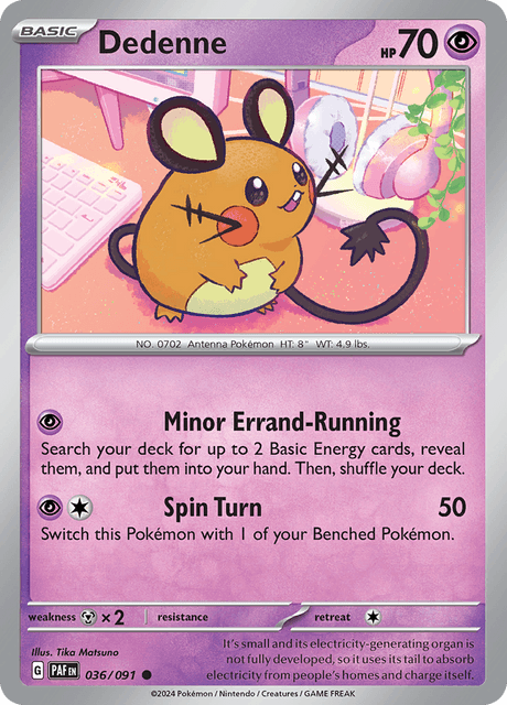 デデンネ / Dedenne (PAF #36)