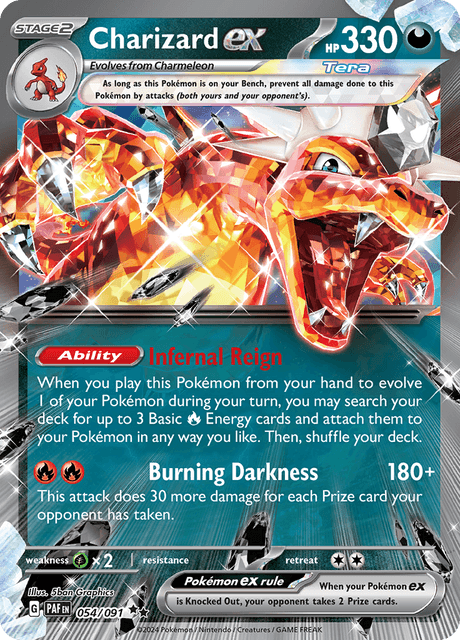 リザードンex / Charizard ex (PAF #54)