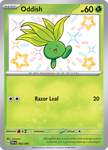 ナゾノクサ / Oddish (PAF #92)