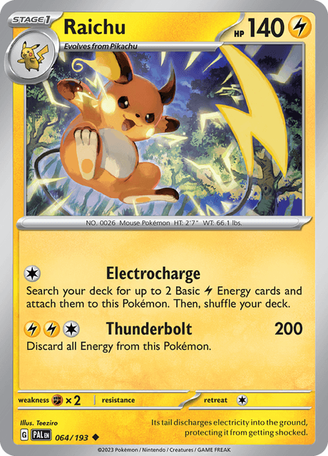 ライチュウ / Raichu (PAL #64)