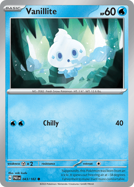 バニプッチ / Vanillite (PAR #43)