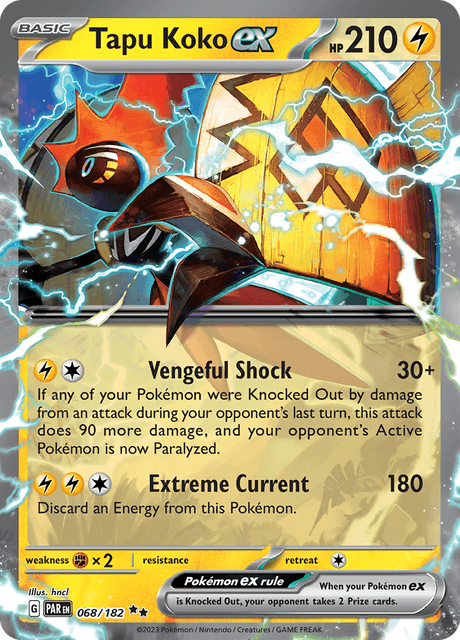 カプ・コケコex / Tapu Koko ex (PAR #68)