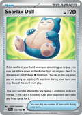 カビゴンドール / Snorlax Doll (PAR #175)
