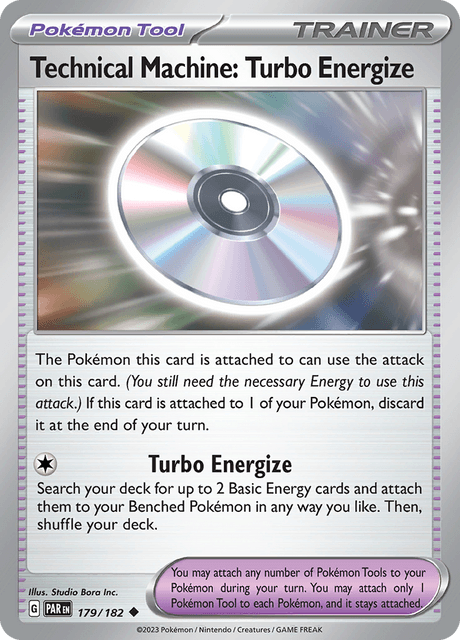 ワザマシン エナジーターボ / Technical Machine: Turbo Energize (PAR #179)
