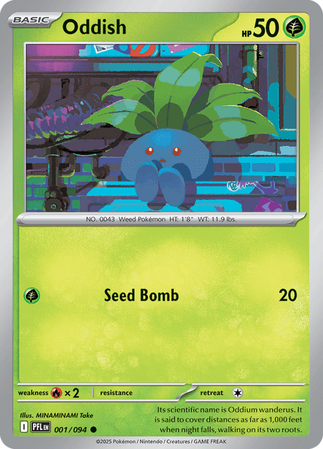 ナゾノクサ / Oddish (PFL #1)