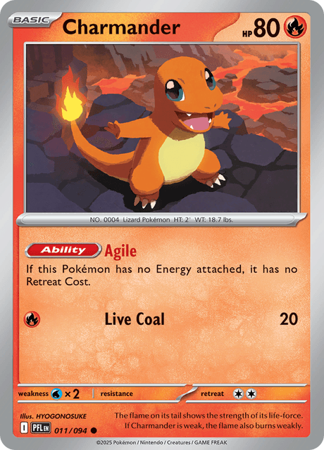 ヒトカゲ / Charmander (PFL #11)