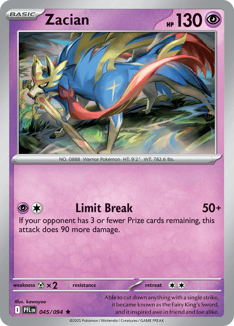 ザシアン / Zacian (PFL #45)