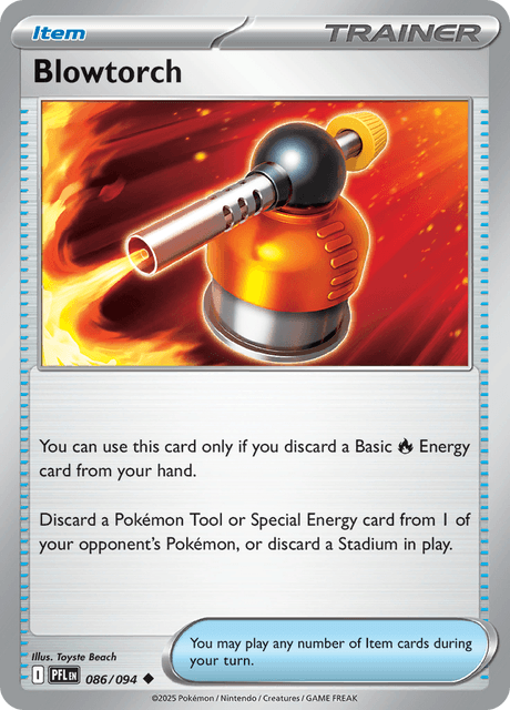 ヒートバーナー / Blowtorch (PFL #86)