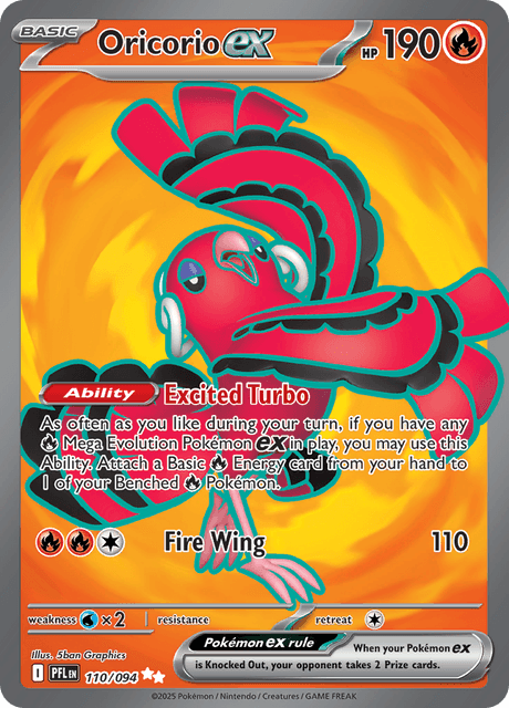 オドリドリex / Oricorio ex (PFL #110)