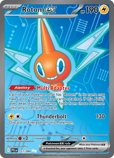 ロトムex / Rotom ex (PFL #111)