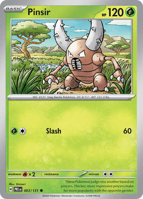 カイロス / Pinsir (PRE #3)