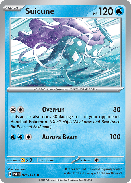 スイクン / Suicune (PRE #24)