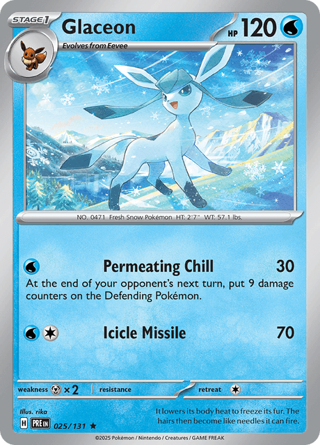 グレイシア / Glaceon (PRE #25)