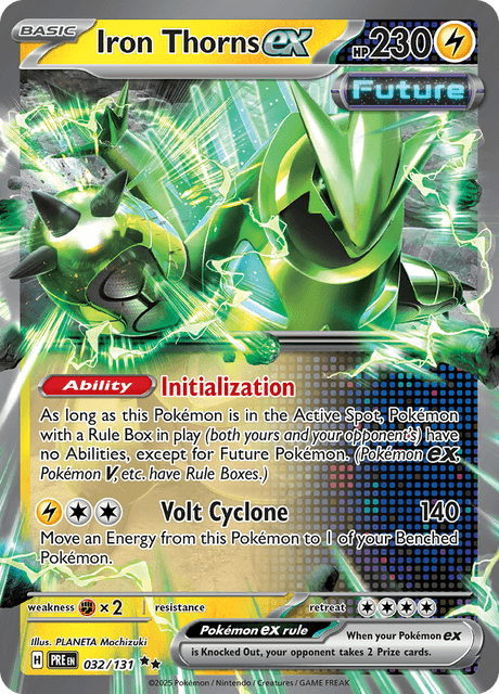 テツノイバラex / Iron Thorns ex (PRE #32)