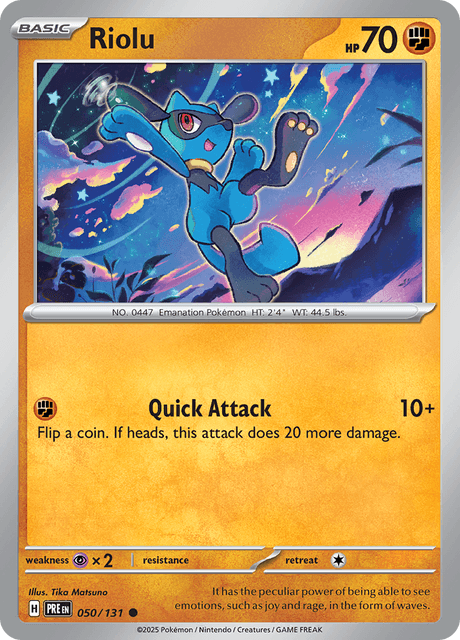 リオル / Riolu (PRE #50)