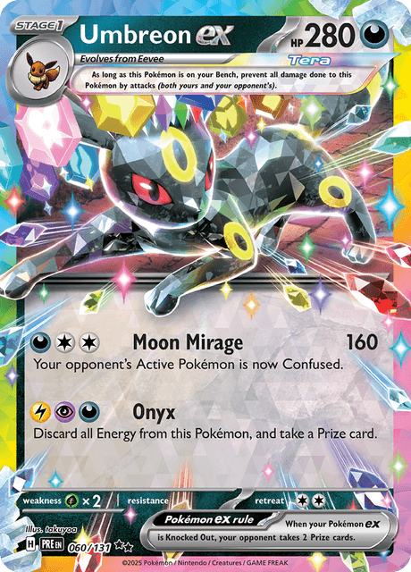 ブラッキーex / Umbreon ex (PRE #60)