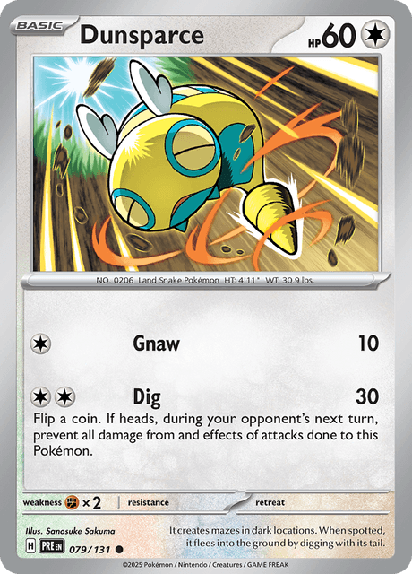 ノコッチ / Dunsparce (PRE #79)