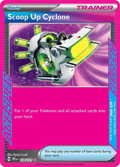 ポケモン回収サイクロン / Scoop Up Cyclone (PRE #128)