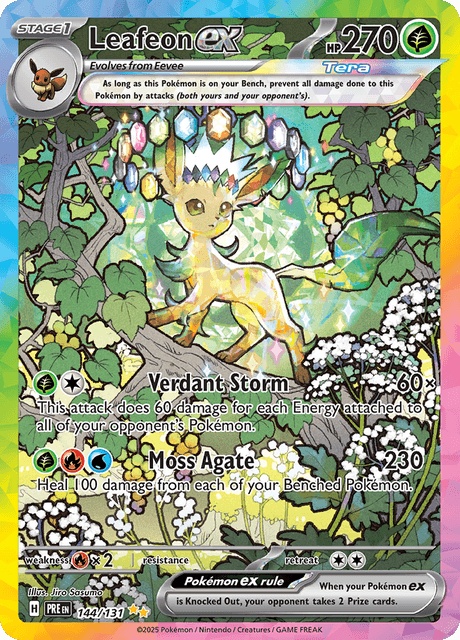 リーフィアex / Leafeon ex (PRE #144)