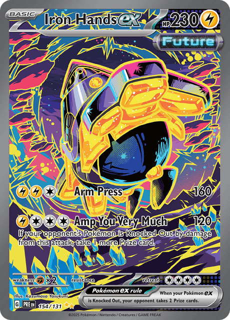 テツノカイナex / Iron Hands ex (PRE #154)