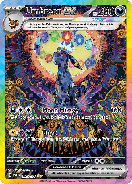 ブラッキーex / Umbreon ex (PRE #161)