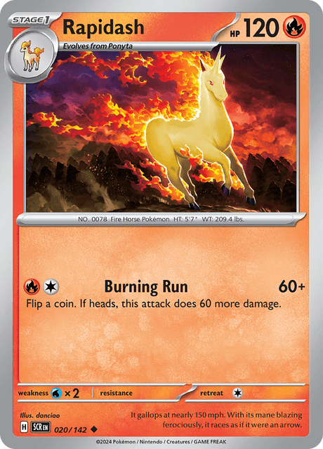 ギャロップ / Rapidash (SCR #20)