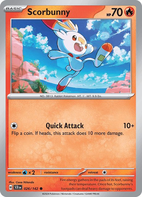 ヒバニー / Scorbunny (SCR #26)