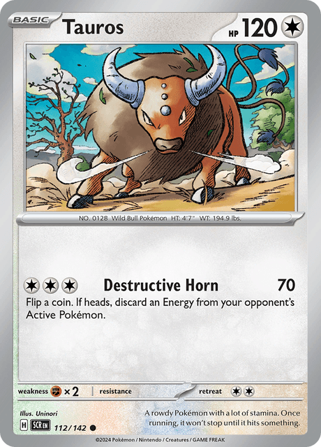 ケンタロス / Tauros (SCR #112)