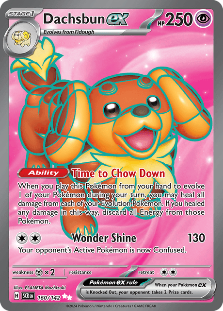 バウッツェルex / Dachsbun ex (SCR #160)