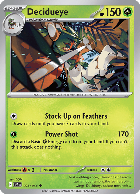 ジュナイパー / Decidueye (SFA #5)