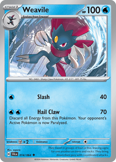 マニューラ / Weavile (SFA #14)