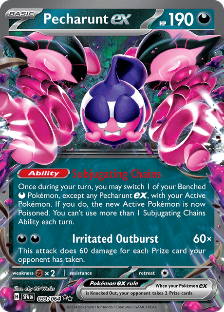 モモワロウex / Pecharunt ex (SFA #39)