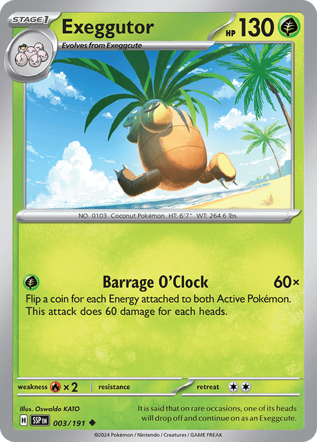 ナッシー / Exeggutor (SSP #3)