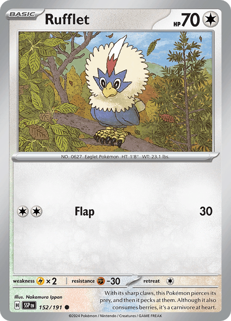 ワシボン / Rufflet (SSP #152)
