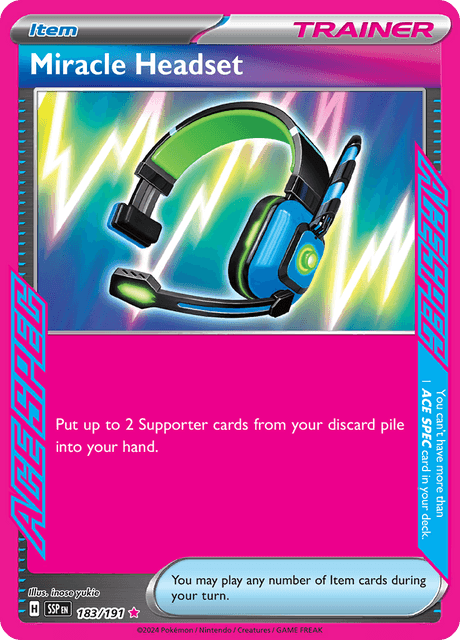 ミラクルインカム / Miracle Headset (SSP #183)