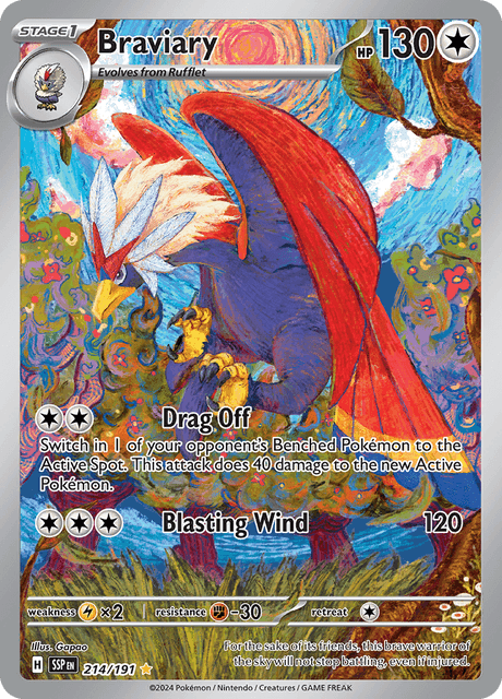 ウォーグル / Braviary (SSP #214)