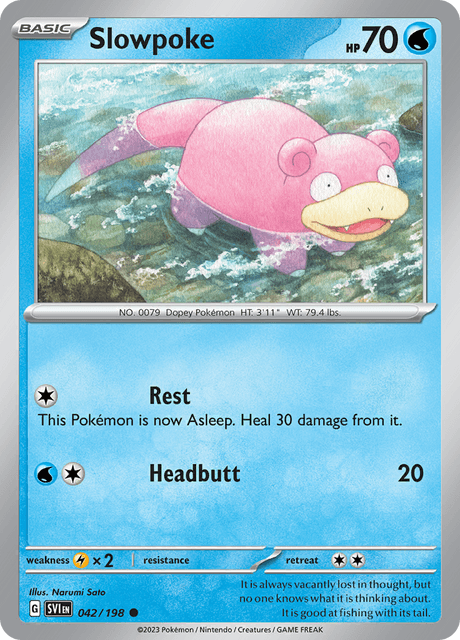 ヤドン / Slowpoke (SVI #42)