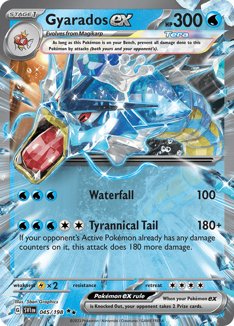 ギャラドスex / Gyarados ex (SVI #45)