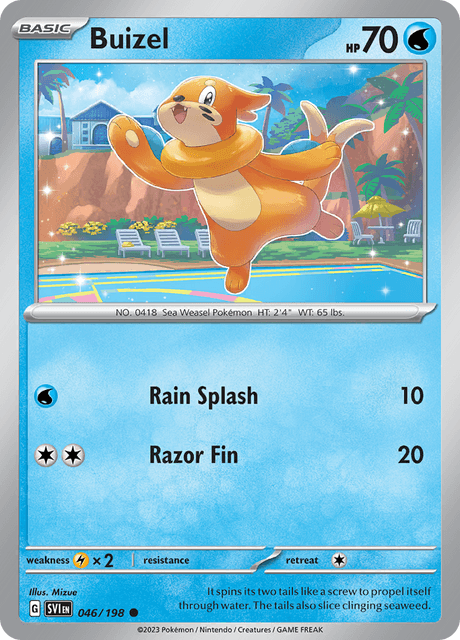 ブイゼル / Buizel (SVI #46)