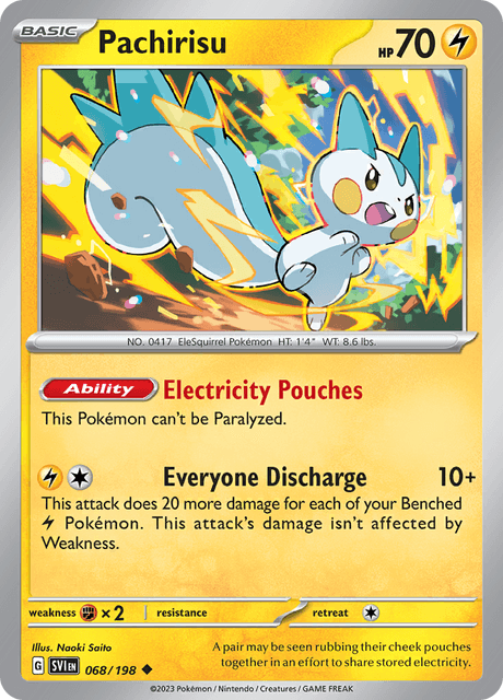 パチリス / Pachirisu (SVI #68)