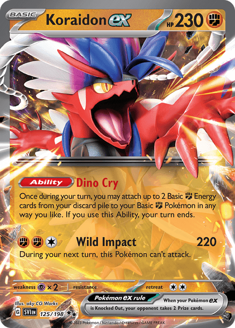 コライドンex / Koraidon ex (SVI #125)