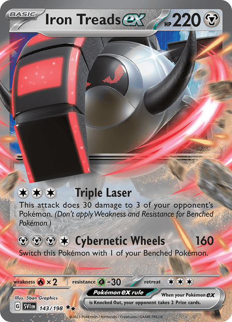 テツノワダチex / Iron Treads ex (SVI #143)