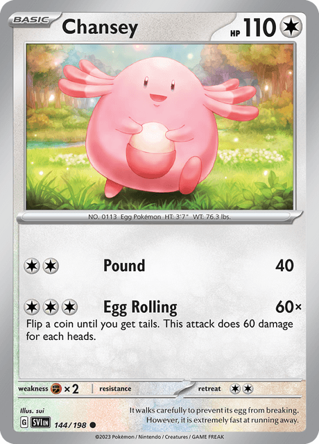 ラッキー / Chansey (SVI #144)