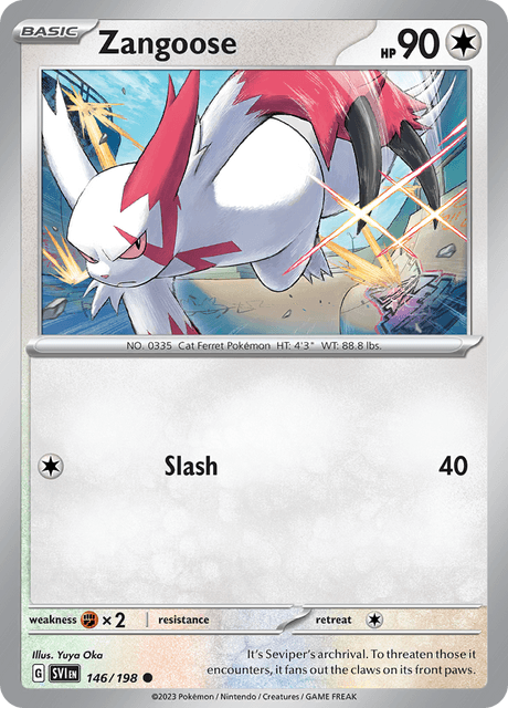 ザングース / Zangoose (SVI #146)