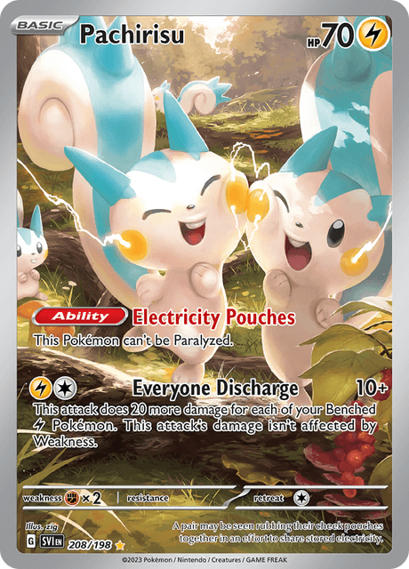 パチリス / Pachirisu (SVI #208)