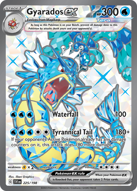ギャラドスex / Gyarados ex (SVI #225)