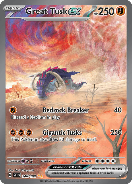イダイナキバex / Great Tusk ex (SVI #246)